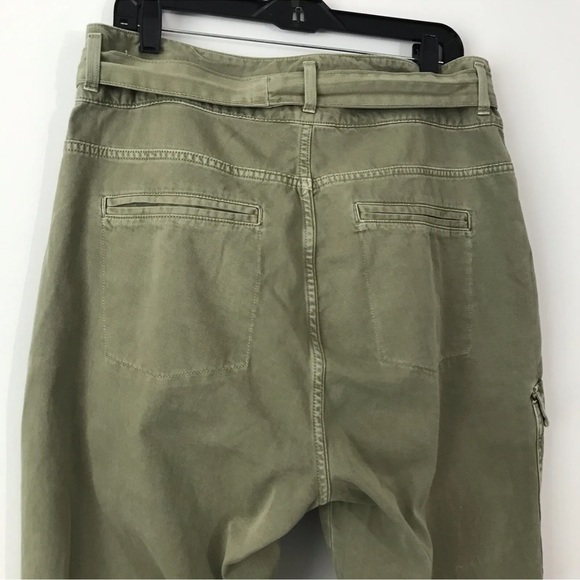 Zara Olive Green Cargo Pants - Picture 6 of 12